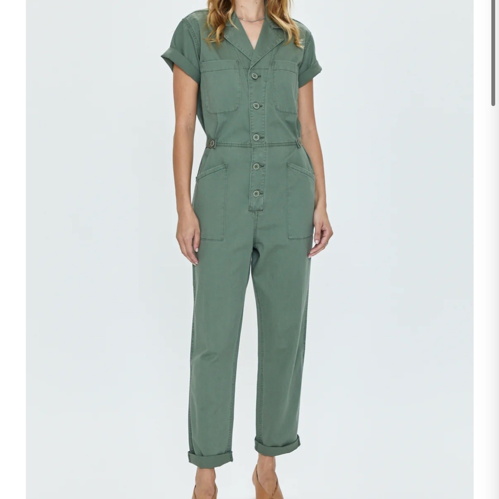 Pistola Denim- GROVER SHORT SLEEVE FIELD SUIT - COLONEL